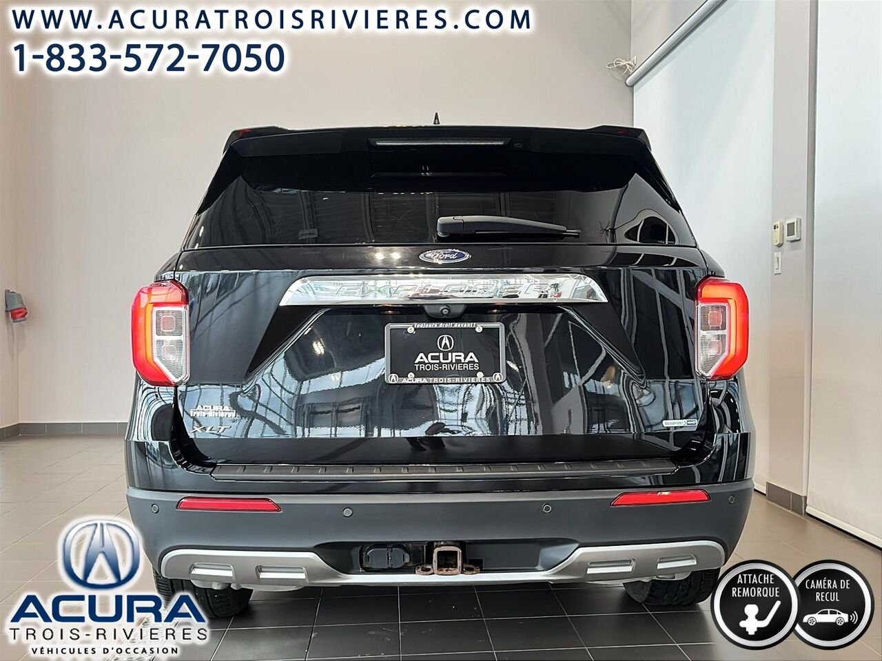 Ford EXPLORER 2.3L ECOBOOST 2020 Noir Trois-Rivières - photo #6