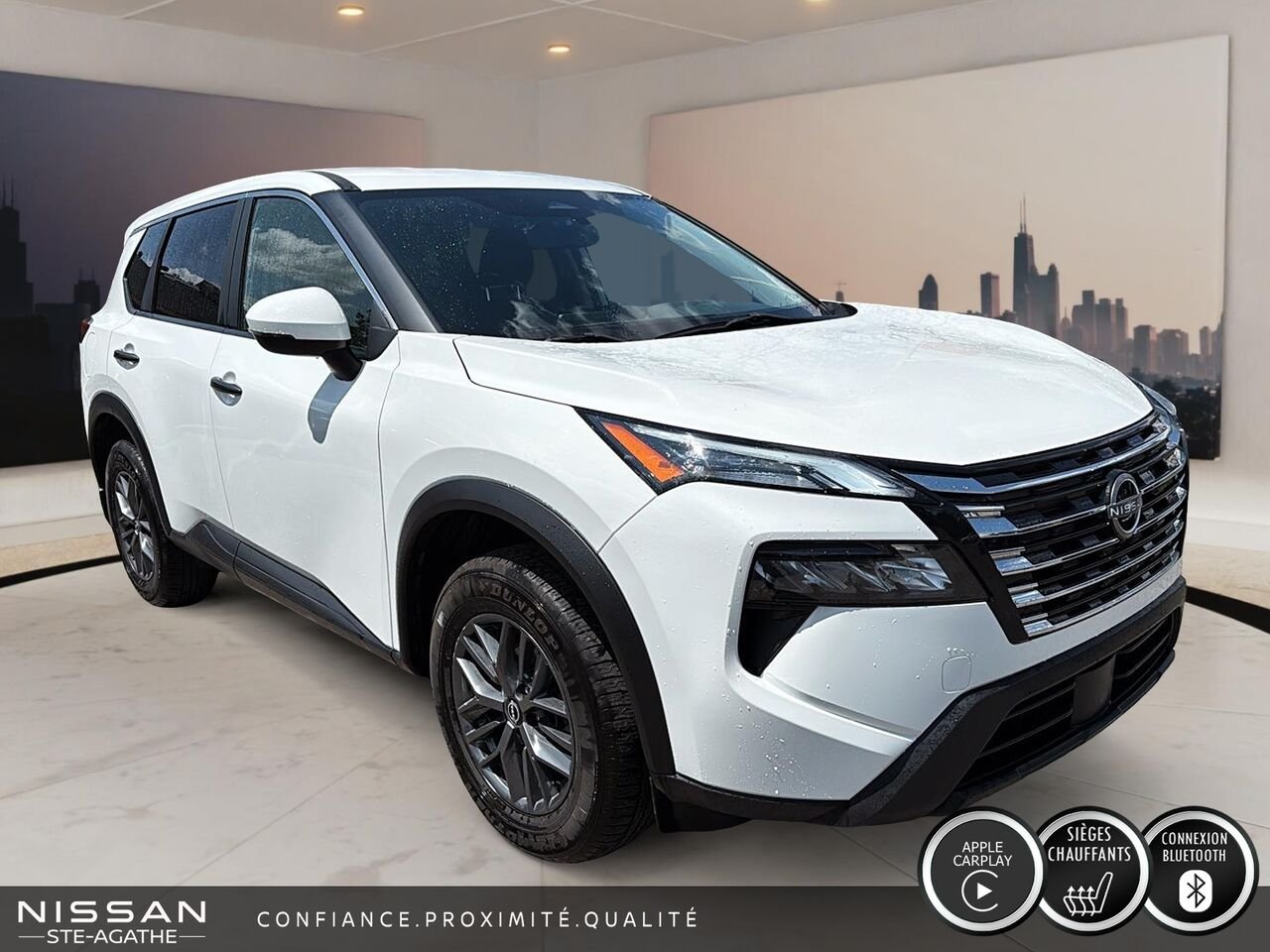 2024 Nissan Rogue White Saint-Jérôme - photo #2