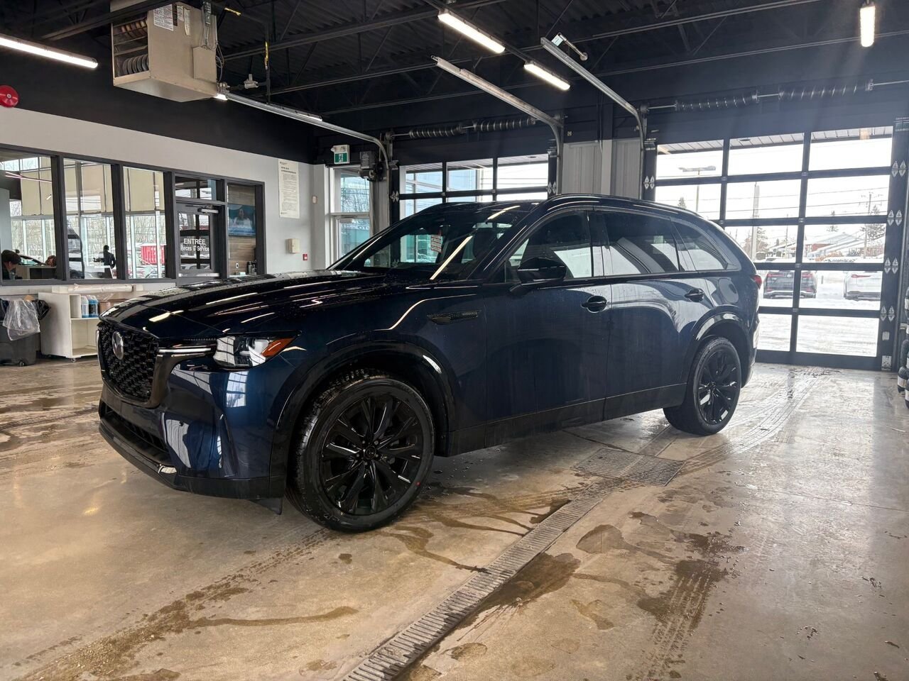 2026 MAZDA CX-90 MHEV GT-P TI Deep Crystal Blue Mica Châteauguay - photo #3