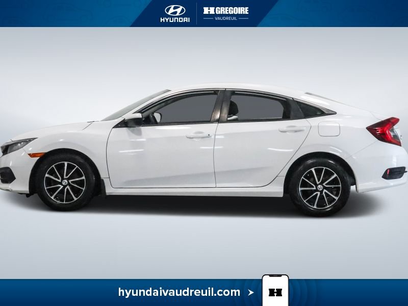 2018 Honda Civic White Blainville - photo #5