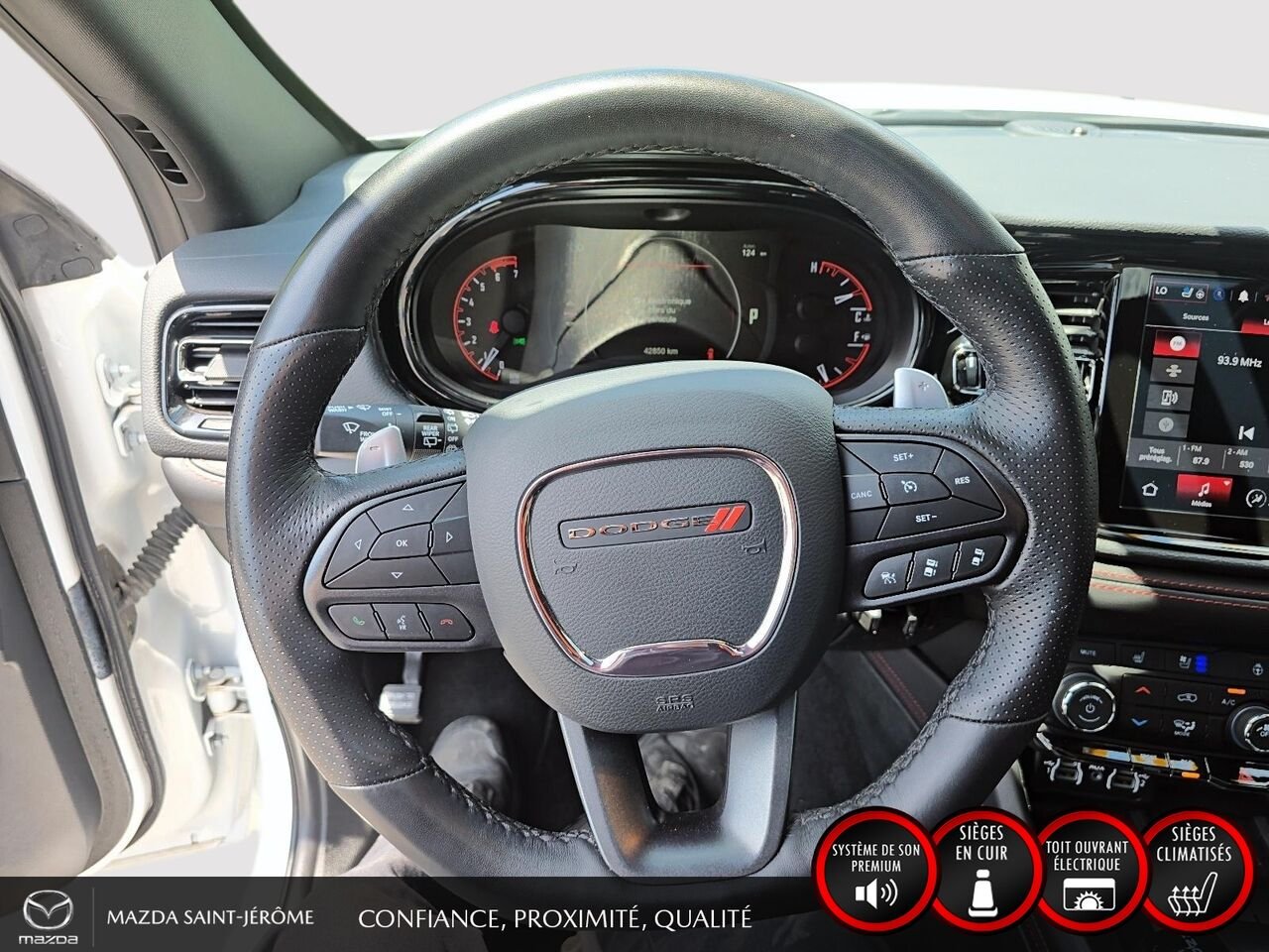 Dodge Durango 2025 Blanc Saint-Jérôme - photo #14