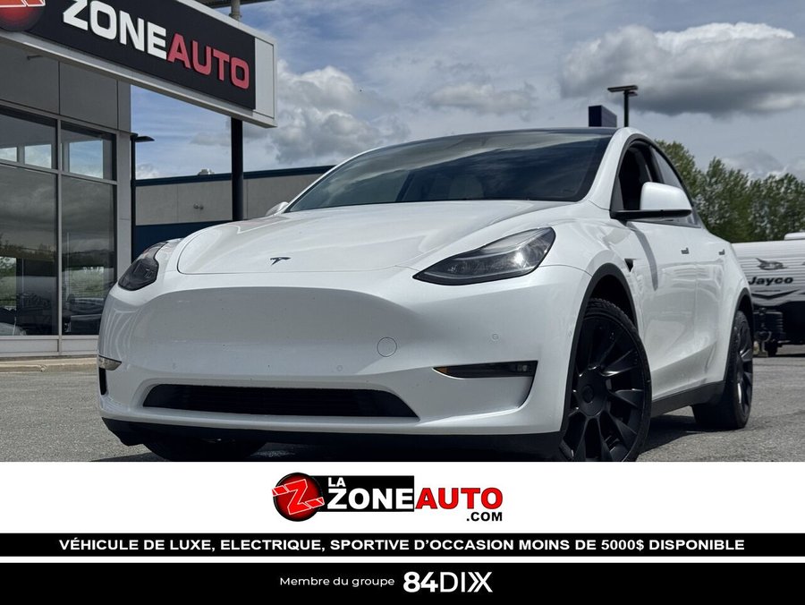 Tesla Model Y Long Range Dual Motor 2022 2022 Blanc