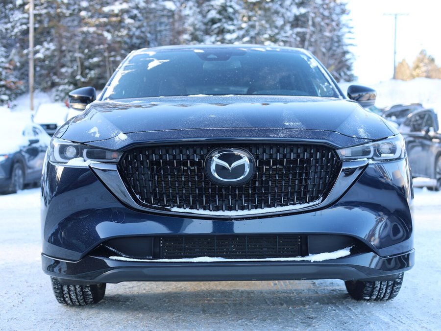 Mazda CX-5 Sport design Turbo, AWD, Sièges en cuir, Volant chauffant, Toit ouvrant 2024 Bleu
