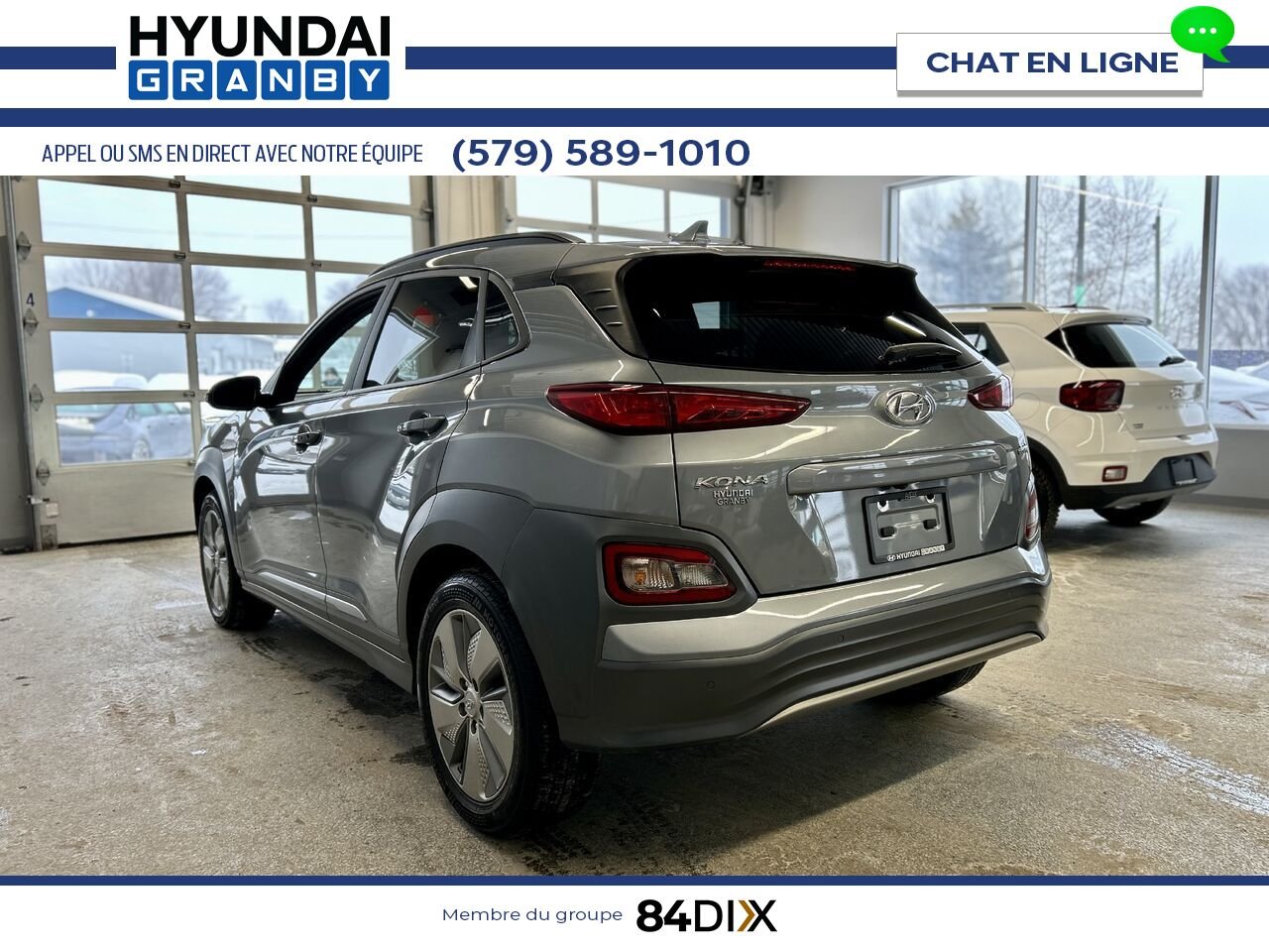 2021 Hyundai Kona Electric Grey Granby - photo #4