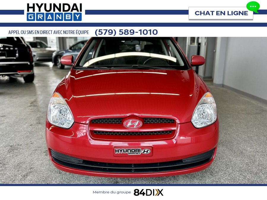 2011 Hyundai Accent 2011 Red