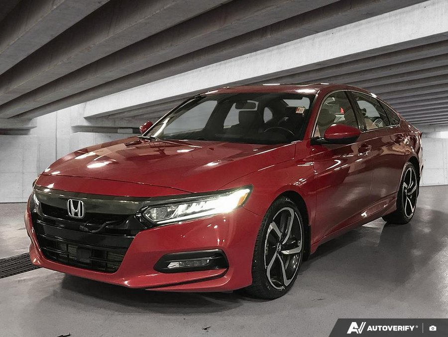 2018 Honda Accord Sedan 2018 Red
