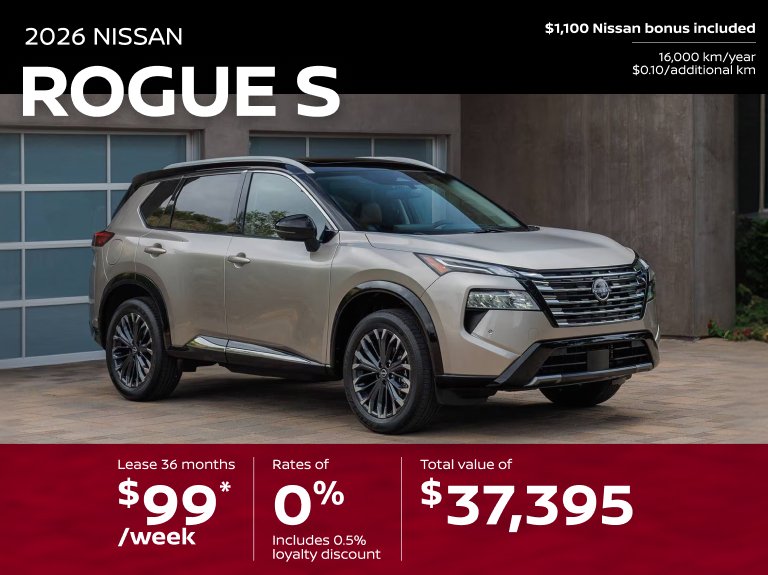 Nissan st eustache Accueil juin ROGUE S