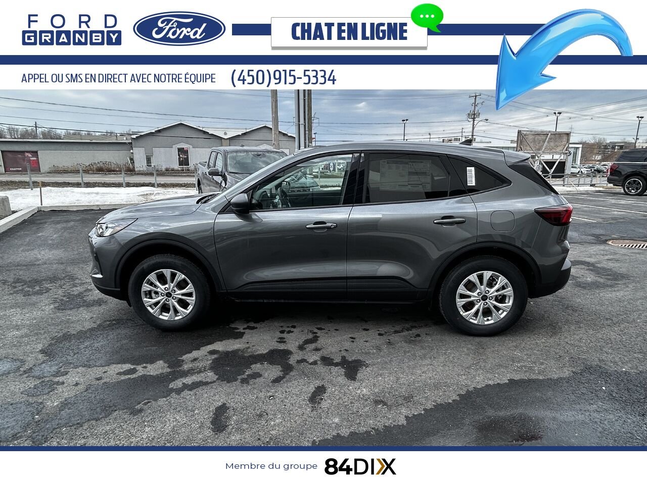 2025 Ford Escape Carbonized Grey Metallic Granby - photo #5