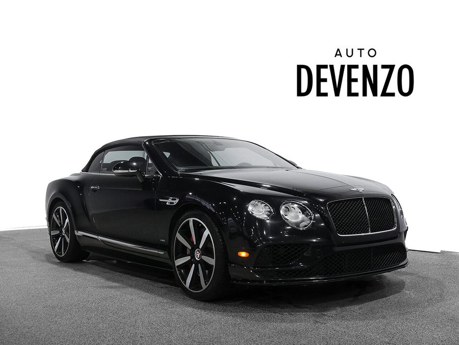 2016 Bentley Continental GTC V8 S 521 HP 2016 Black