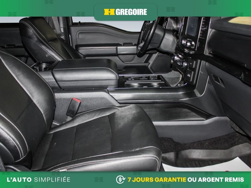 Ford F150 R3599 | XLT SUPERCREW CUIR SIEGES CHAUFFANTS CAMERA NAV 2022 Gris Laval - photo #19