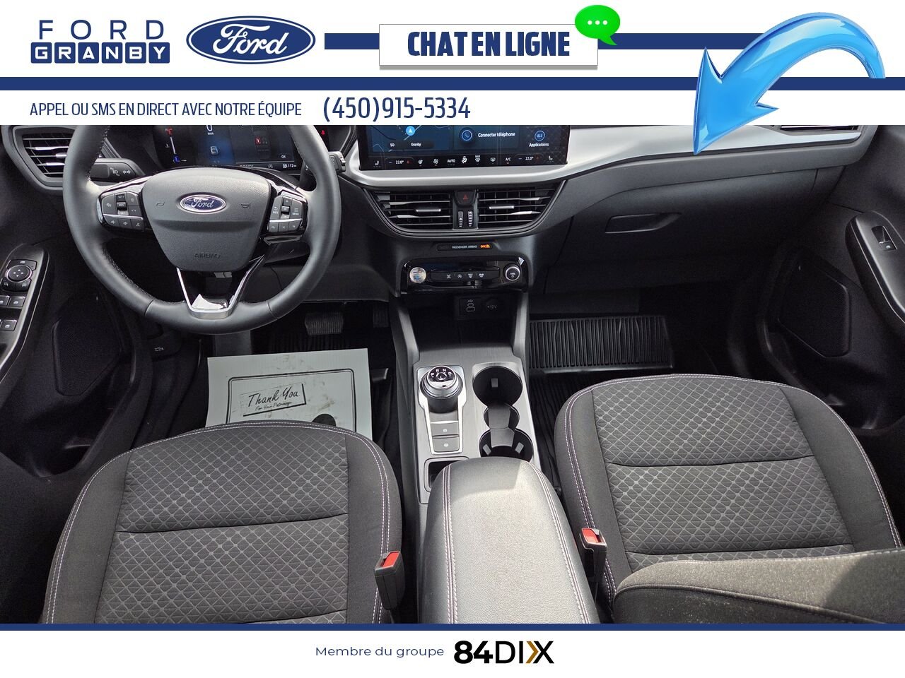 Ford ESCAPE 2024 Gris Granby - photo #8