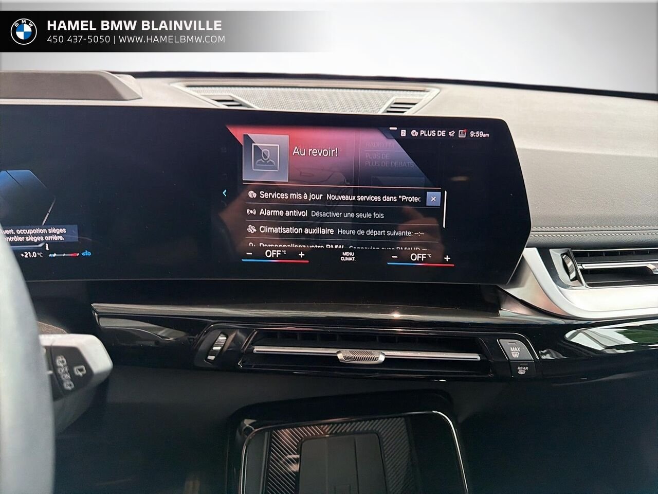 BMW X1 xDrive28i véhicule d'activités sportives 2023 Noir Blainville - photo #13