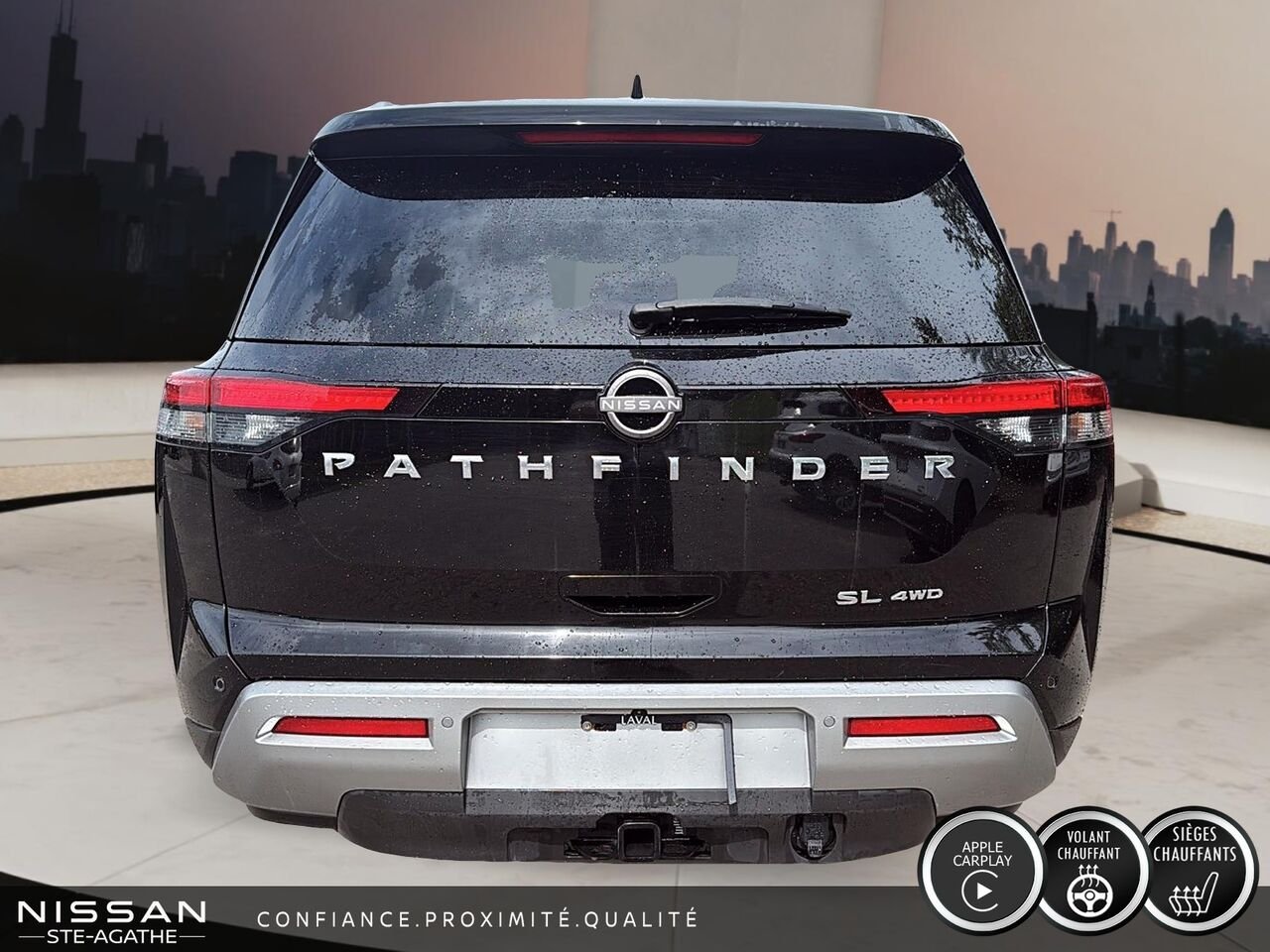 Nissan Pathfinder 2022 Noir Ste-Agathe des Monts - photo #3