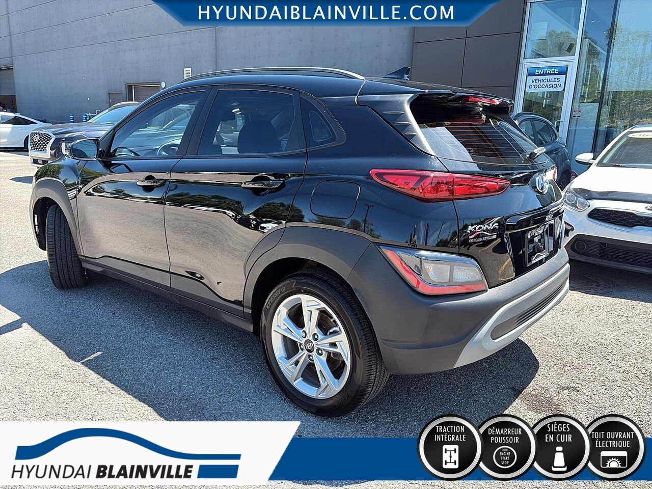 2023 Hyundai Kona Black Blainville - photo #5