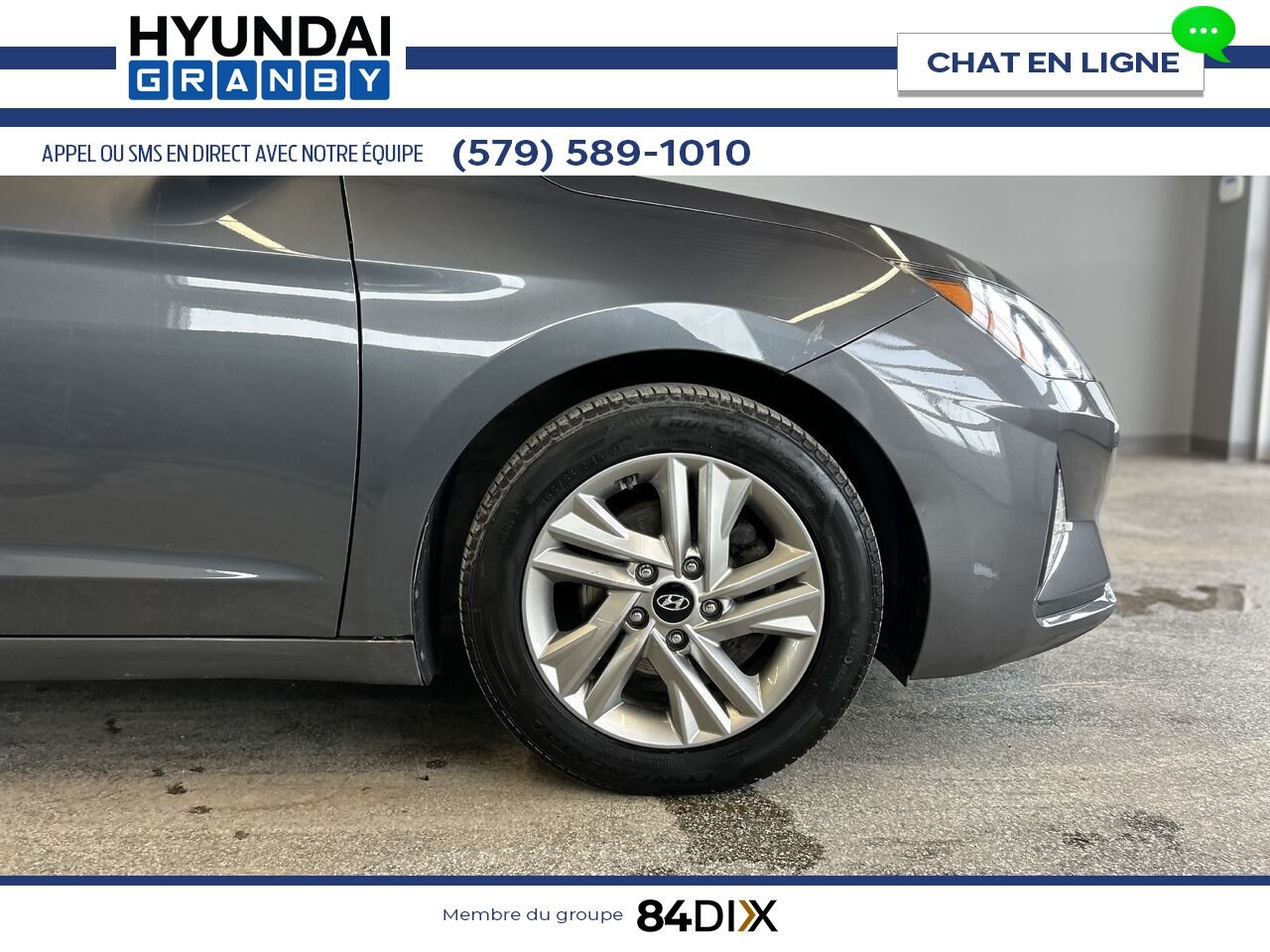 Hyundai Elantra 2020 Gris Granby - photo #7