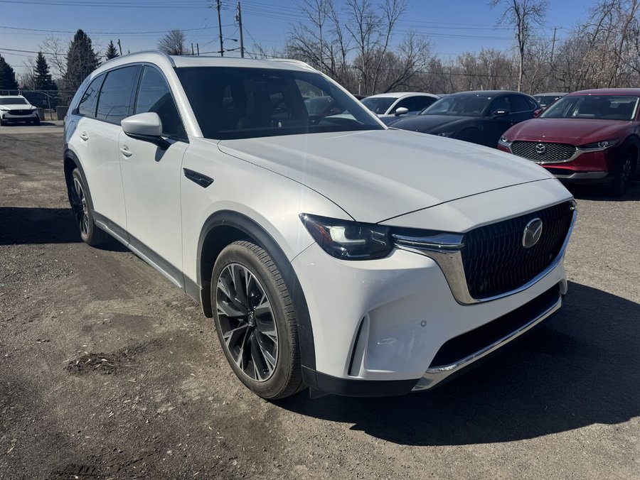 MAZDA CX-90 hybride rechargeable 2024 2024 Blanc rhodium métallisé