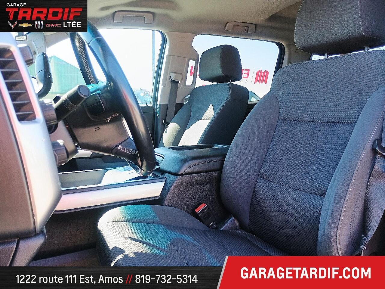 CHEVROLET SILVERADO 1500 4RM, EMP. COURT, CABINE 45178C 2018 Noir Amos - photo #8