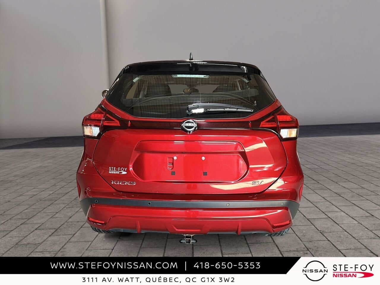 Nissan Kicks SV TA 2024 Rouge Ste-Foy - photo #2