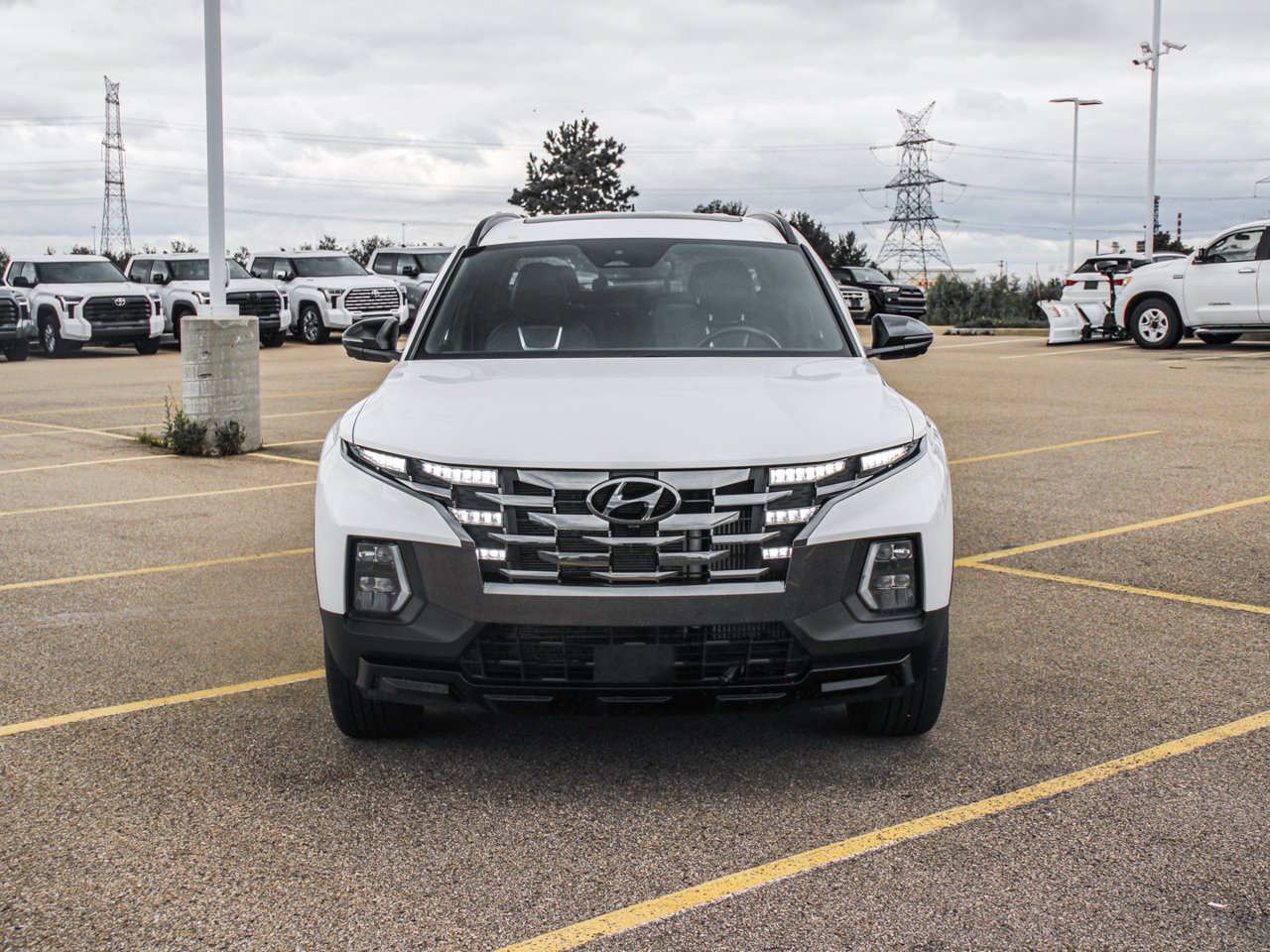 2024 Hyundai Santa Cruz Ultimate AWD White Sherwood Park - photo #2