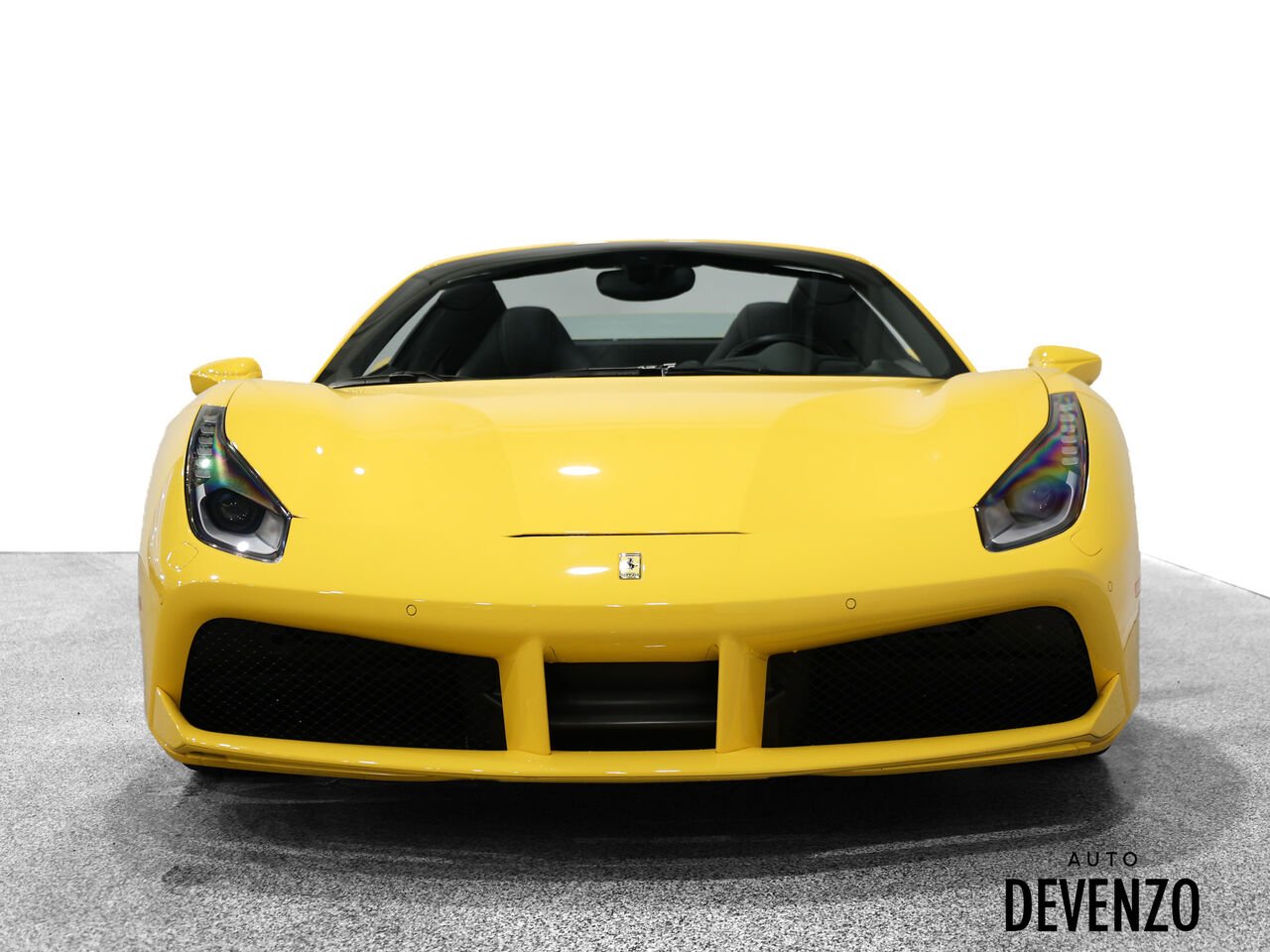 Ferrari 488 Spider 2019 Jaune Saint-Eustache - photo #5
