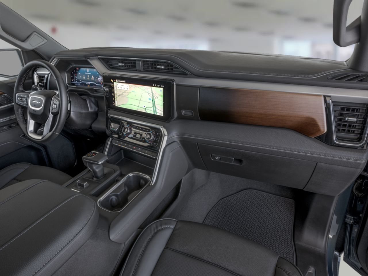 2026 GMC Sierra 1500 Denali cabine multiplace 4RM 157 po Glacier White Tricoat Thetford Mines - photo #4