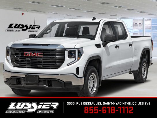 GMC Sierra 1500 Pro cabine multiplace 4RM 157 po 2026 BLANC SOMMET
