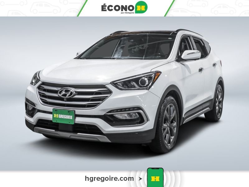 2018 Hyundai Santa Fe 2018 White