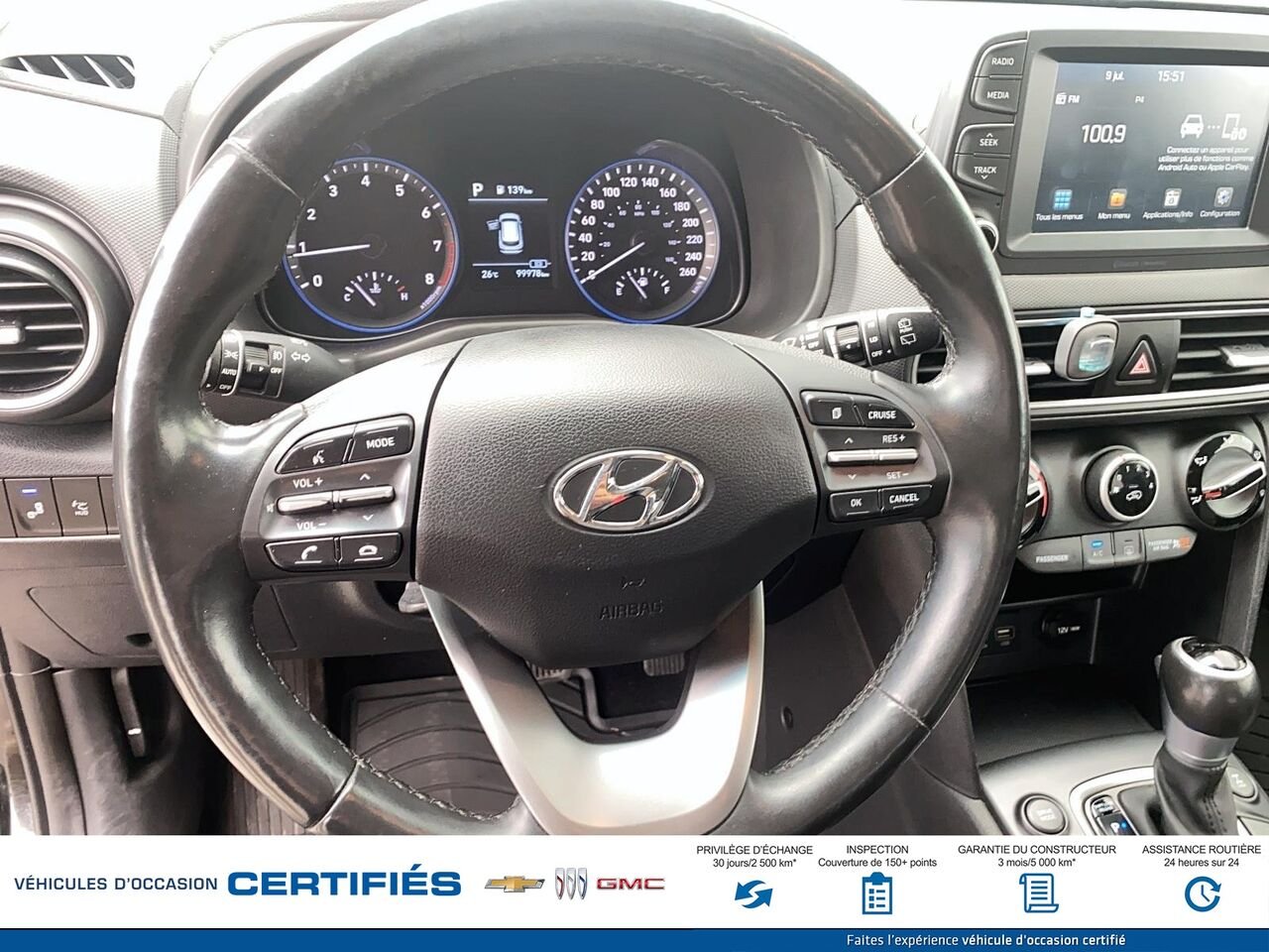 2019 HYUNDAI KONA LIMIT 1.6T Trend TI Black Montmagny - photo #10