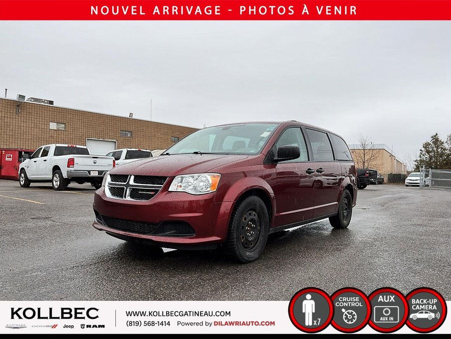 DODGE GRAND CARAVAN *** UN PROPRIO + CLEAN CARFAX + BAS KILOMÉTRAGE*** 2019 Rouge