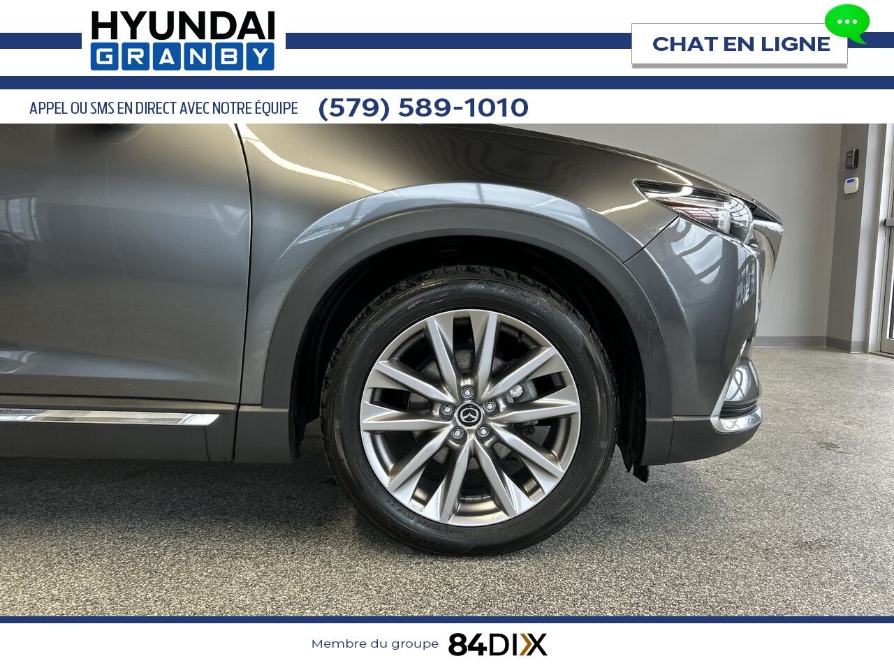 Mazda CX-9 2022 Gris Granby - photo #8