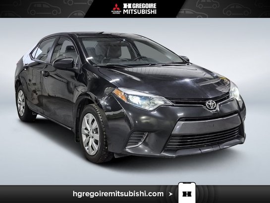 2016 Toyota Corolla 2016 Black