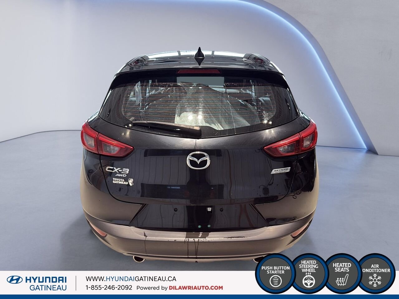 2019 Mazda CX-3 Black Gatineau - photo #2