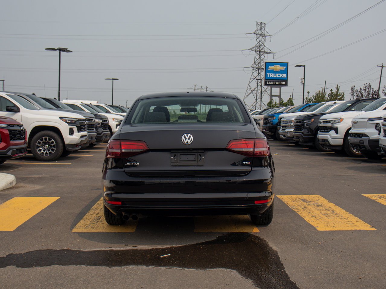 2016 Volkswagen Jetta Sedan 4dr 1.4 TSI Auto Trendline Black Sherwood Park - photo #8