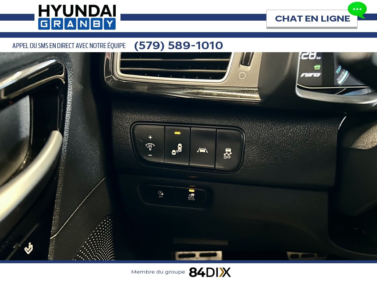 Kia Niro électrique 2019 Blanc Granby - photo #17