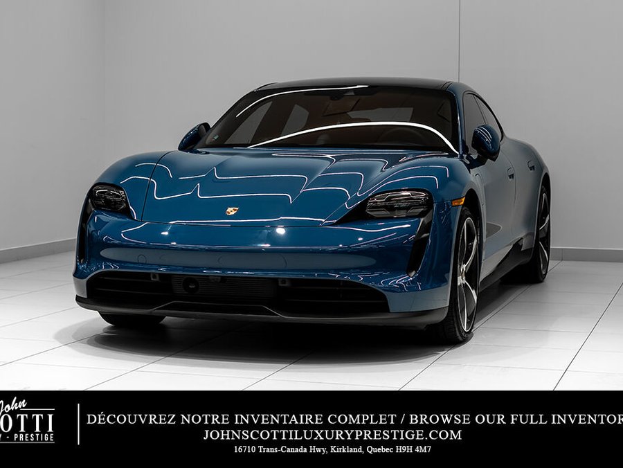 Porsche Taycan 2021 2021 Bleu