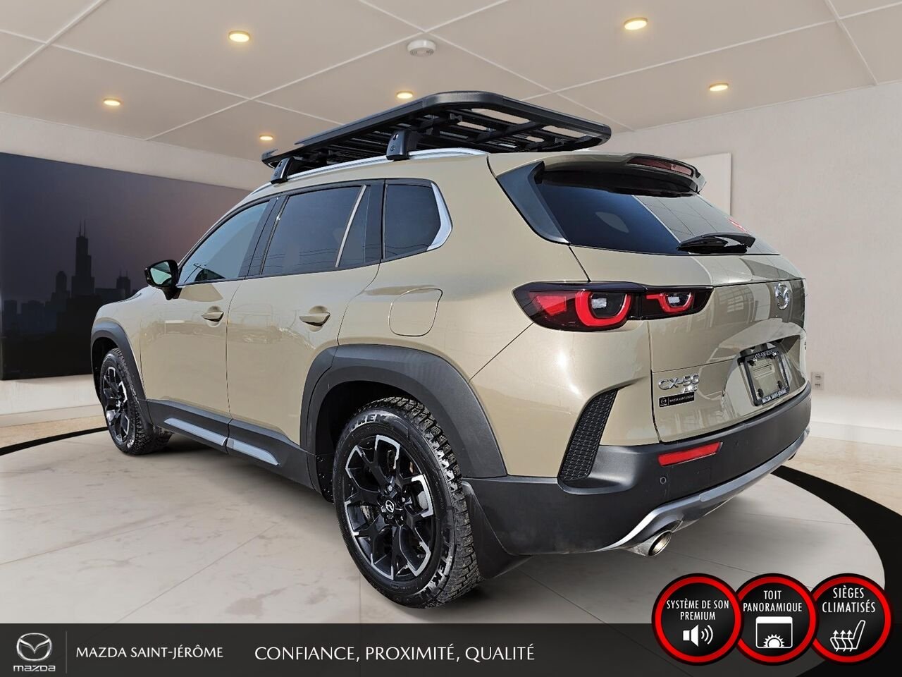 2024 Mazda CX-50 Édition Meridian | TOIT PANORMAIQUE | CUIR | AWD | Beige Saint-Jérôme - photo #9