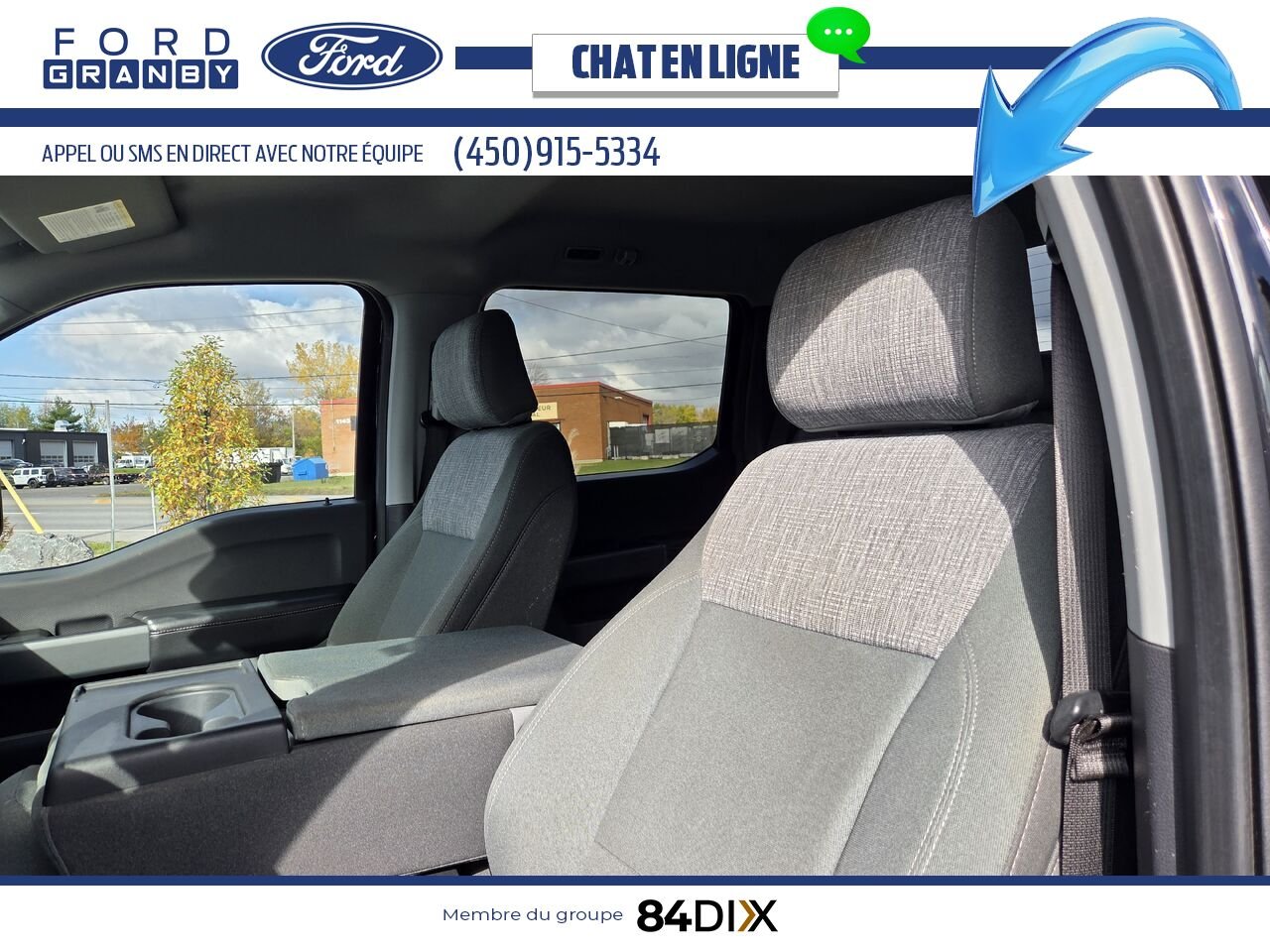 Ford F-150 2023 Noir Granby - photo #19