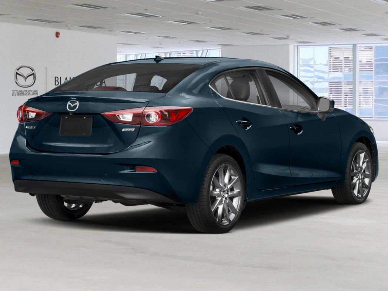 2018 MAZDA Mazda3 Sport Deep Crystal Blue Mica Ste-Marie - photo #2