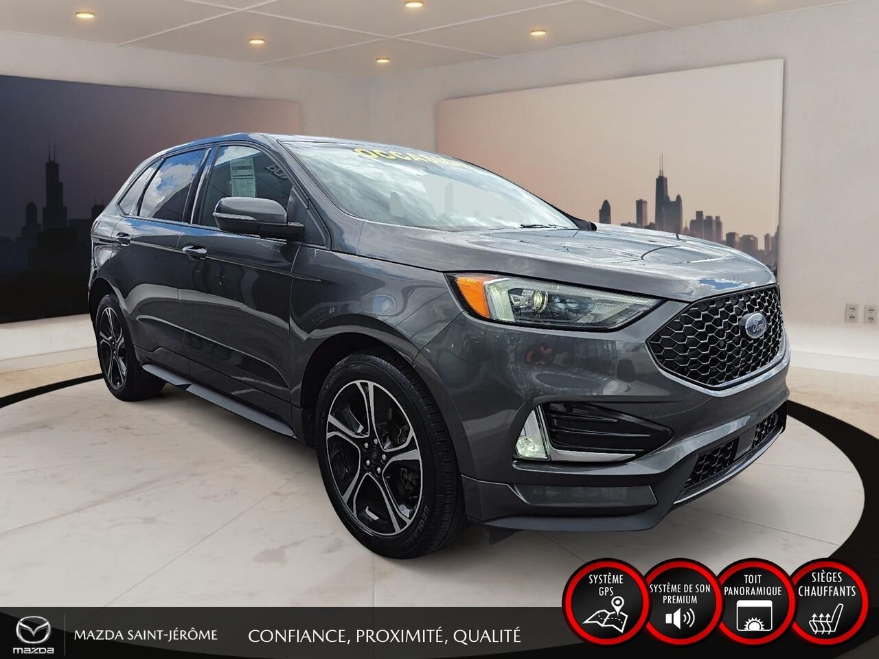 2020 Ford Edge Grey Saint-Jérôme - photo #3