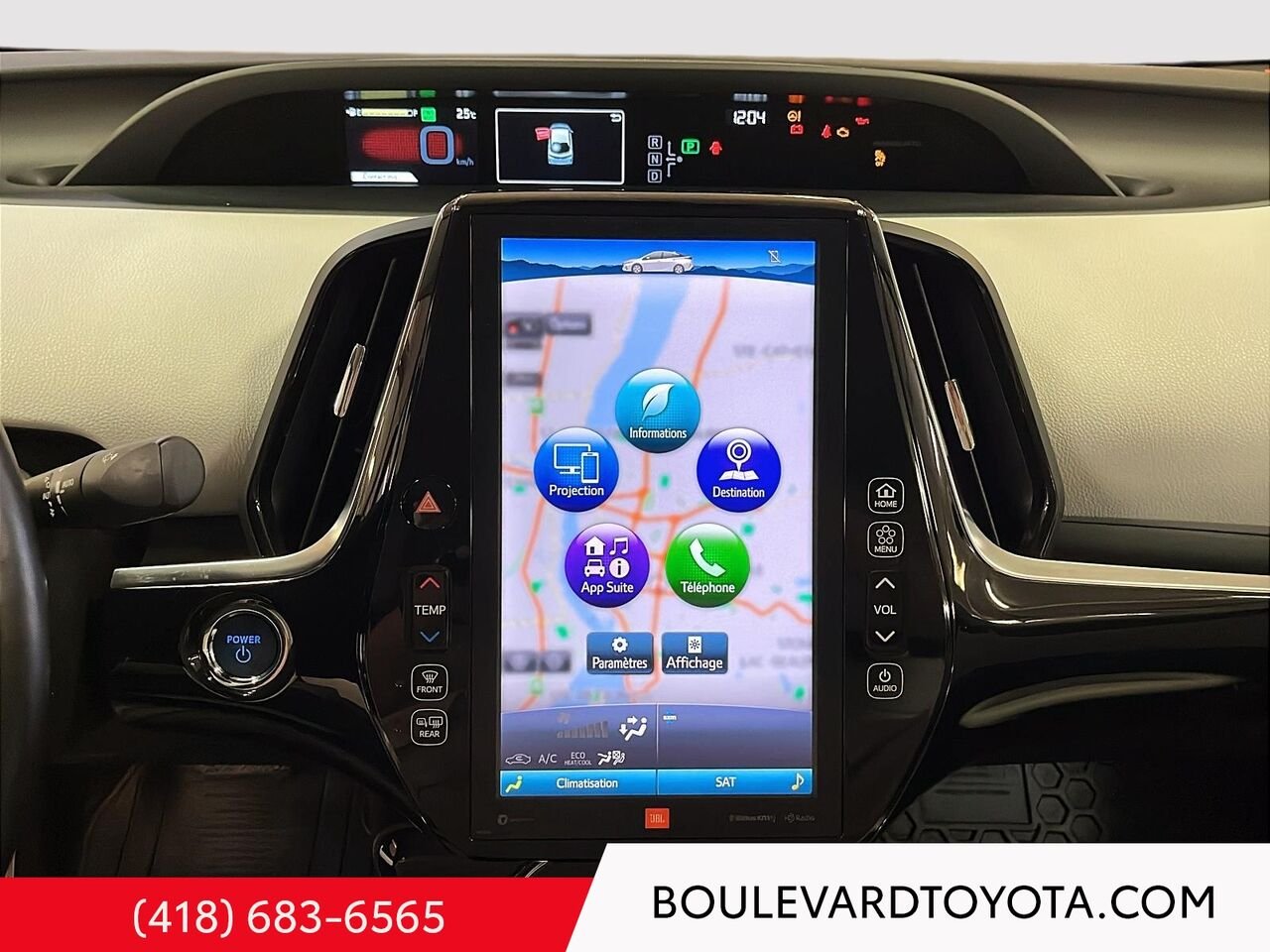 Toyota Prius Prime 100062A-60 | GROUPE TECHNOLOGIE 2020 Rouge Québec - photo #13