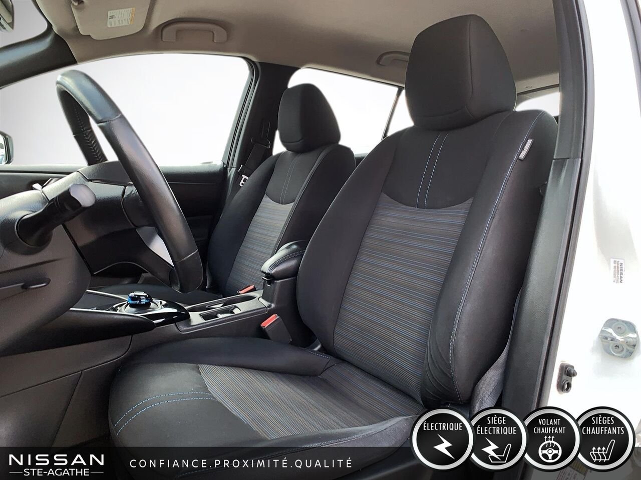Nissan LEAF 2021 Blanc Saint-Jérôme - photo #7