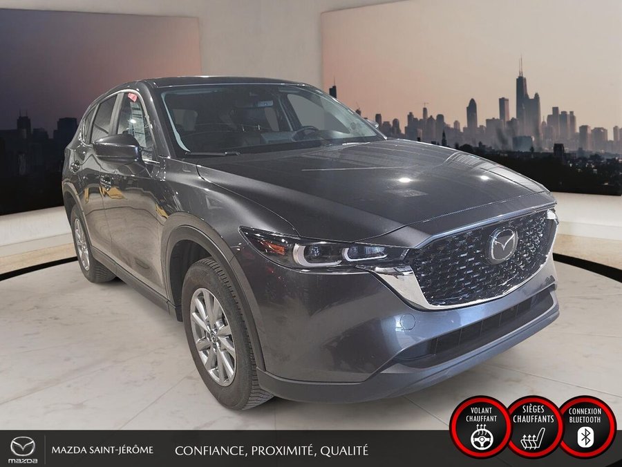 Mazda CX-5 GS | CUIR | AWD | MAGS | 2025 Gris