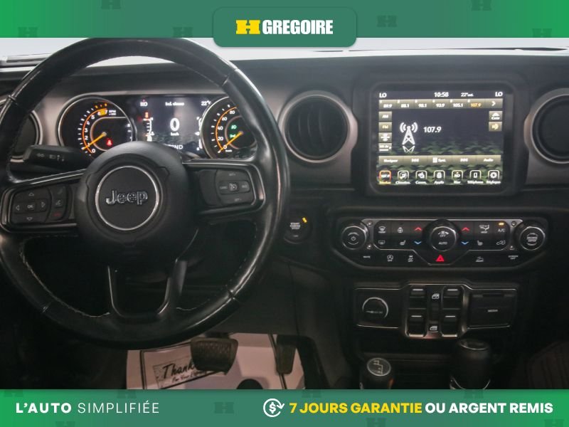 Jeep Wrangler 821038 | Unlimited Sport 80th Anniversary 4WD AUTO A/C MAGS 2021 Gris Laval - photo #24
