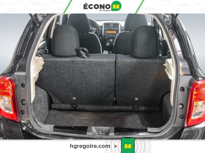 Nissan MICRA 821043 | S AUTO GR ÉLEC A/C BLUETOOTH 2018 Noir Laval - photo #18