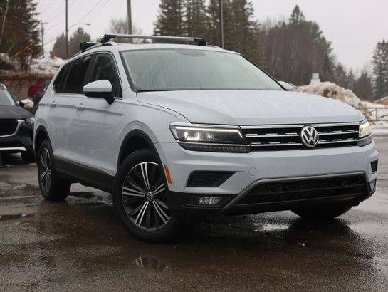 Volkswagen Tiguan Highline 4MOTION, Sièges à fonction mémoire, Toit ouvrant panoramique, Bluetooth 2018 Gris