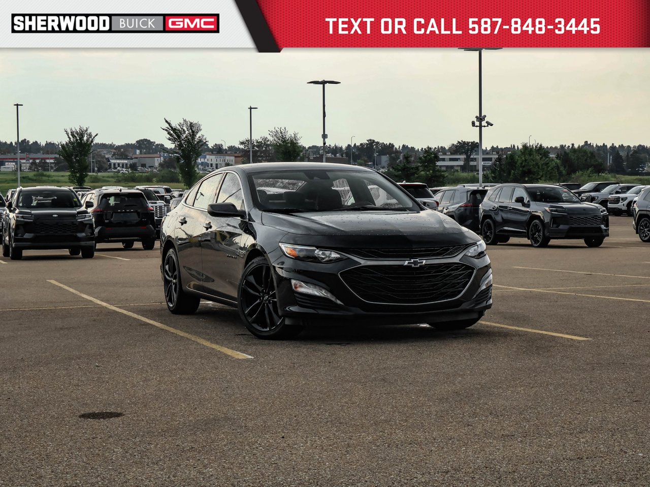 2024 Chevrolet Malibu 4dr Sdn 1LT Black Sherwood Park - photo #0