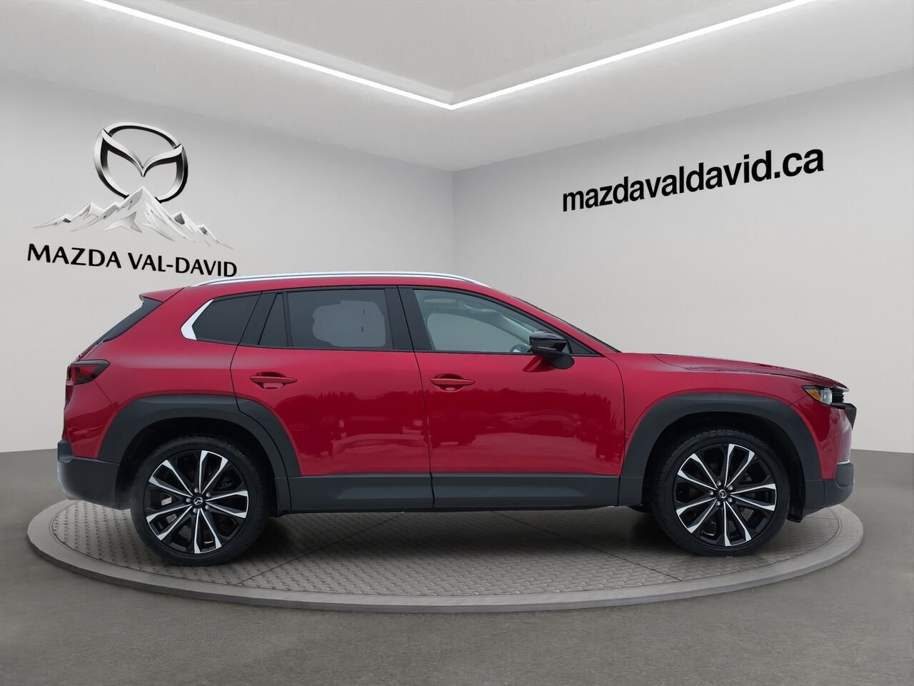 2024 Mazda CX-50 GT w/Turbo AWD Volant chauffant, navigation, toit ouvrant panoramique, Red Val-David - photo #3