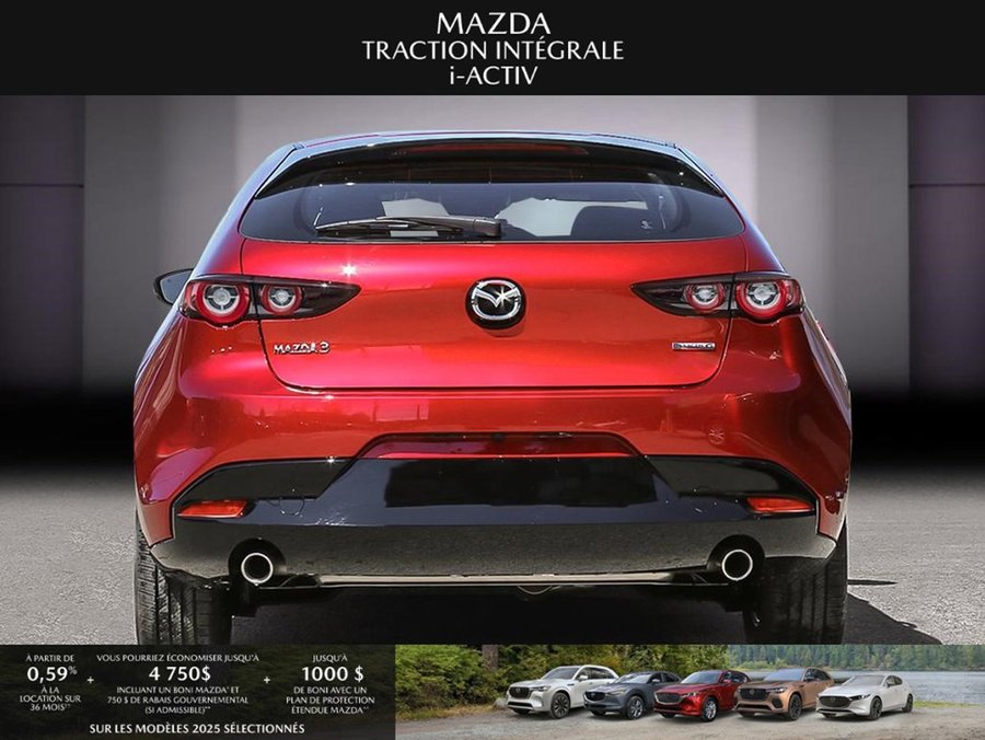 Mazda Mazda3 Sport 2025 2025 Rouge vibrant cristal métallisé