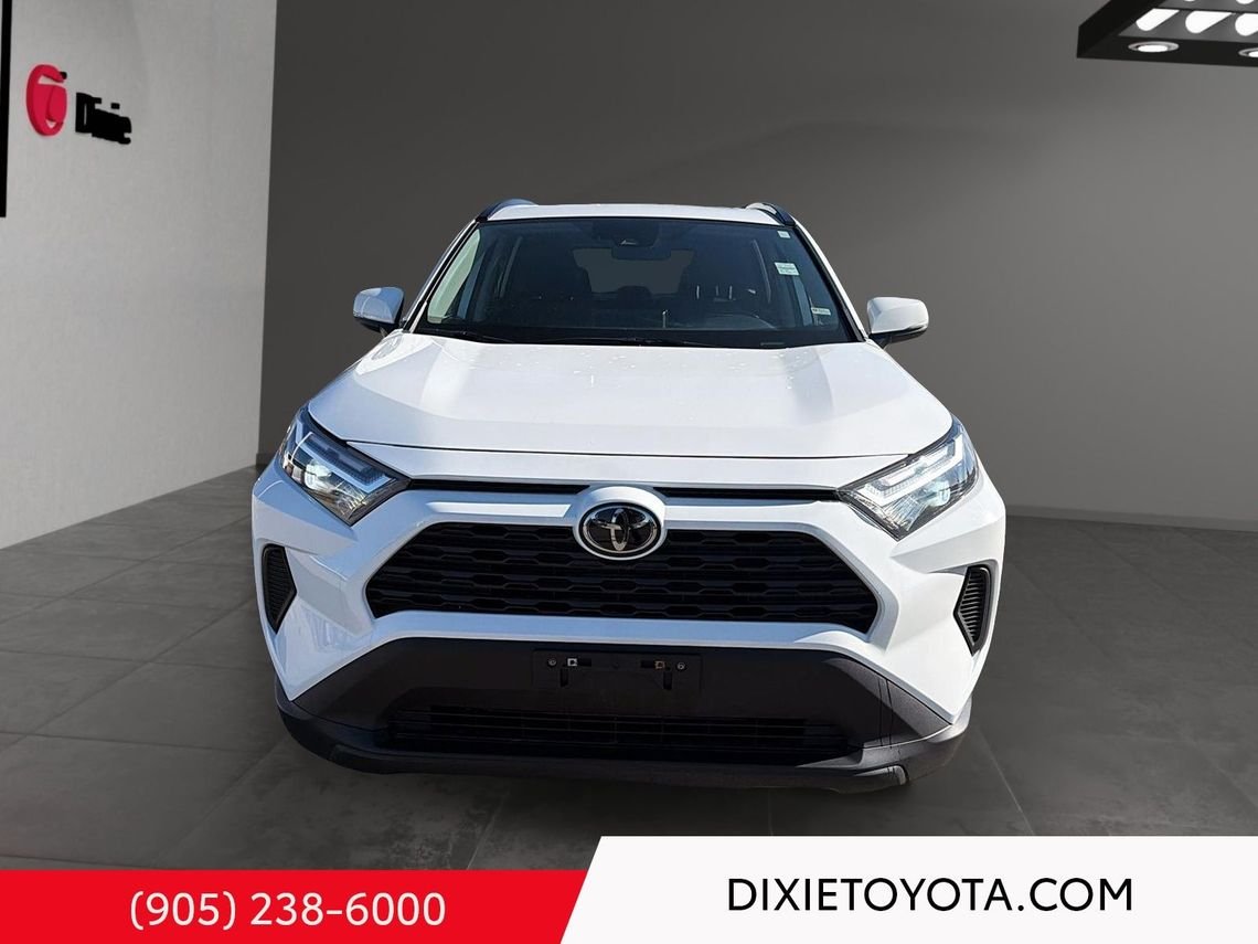 2024 Toyota RAV4 Power Sunroof, Heated Seats, Alloy Wheels, Heated Steering Wheel, Bluetooth White Mississauga - photo #1