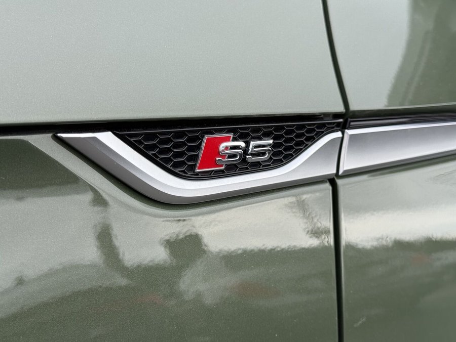 Audi S5 District Green 2021 2021 Vert